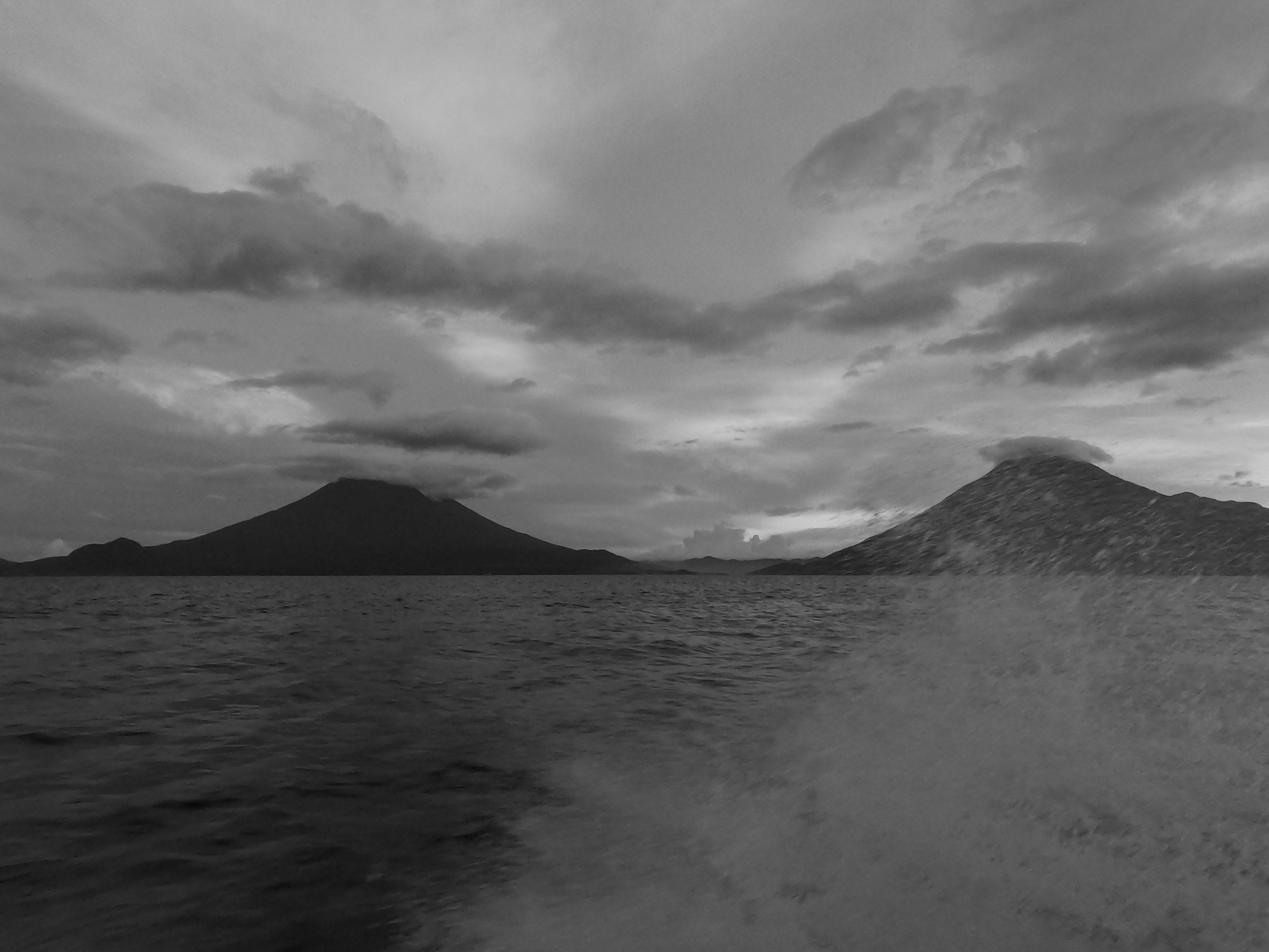 LAGO Amatitlan - Lake in Amatitlan, Guatemala