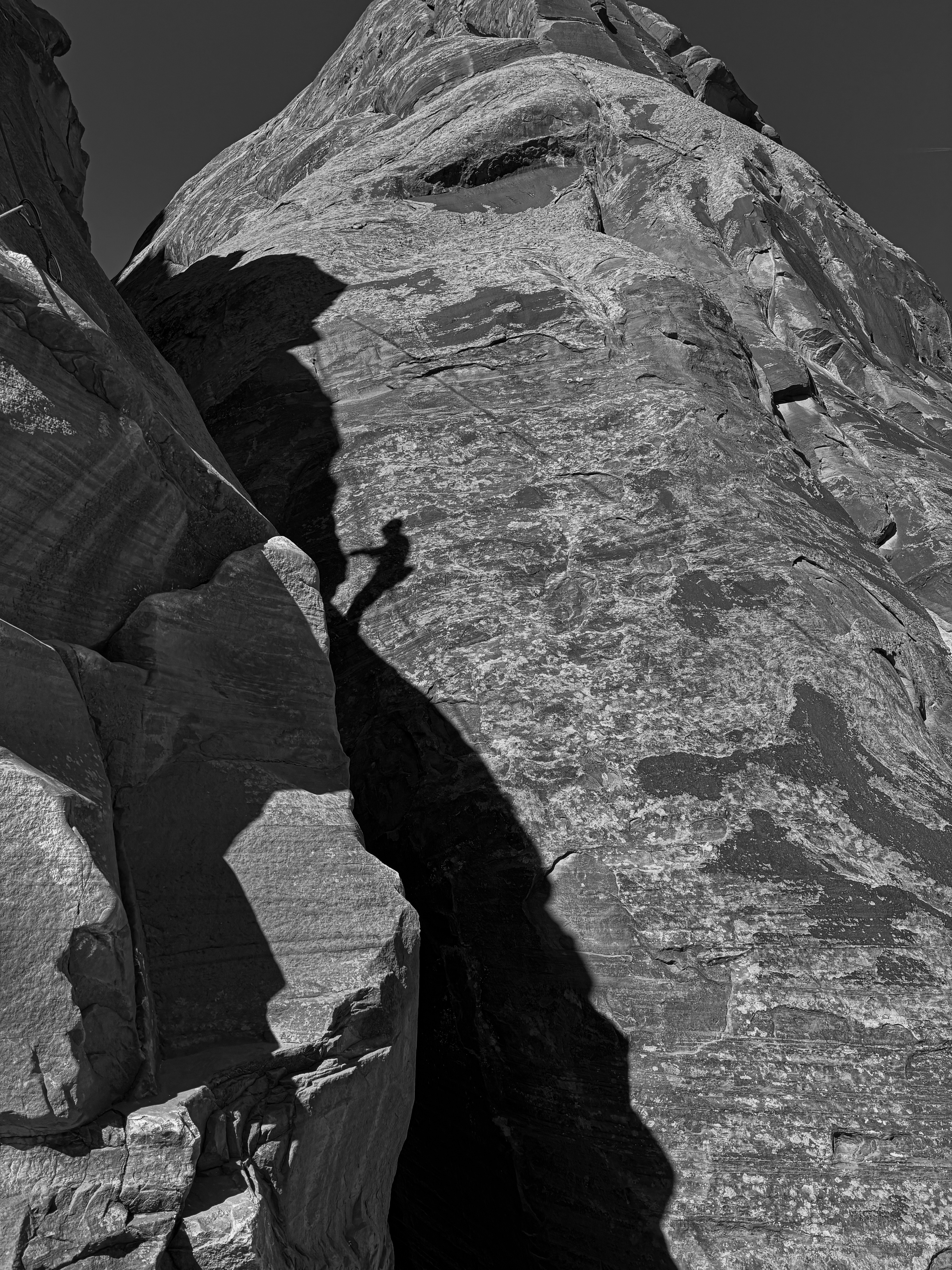 Mount Helena shadow - Climber's shadow